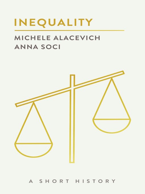 Title details for Inequality by Michele Alacevich - Wait list